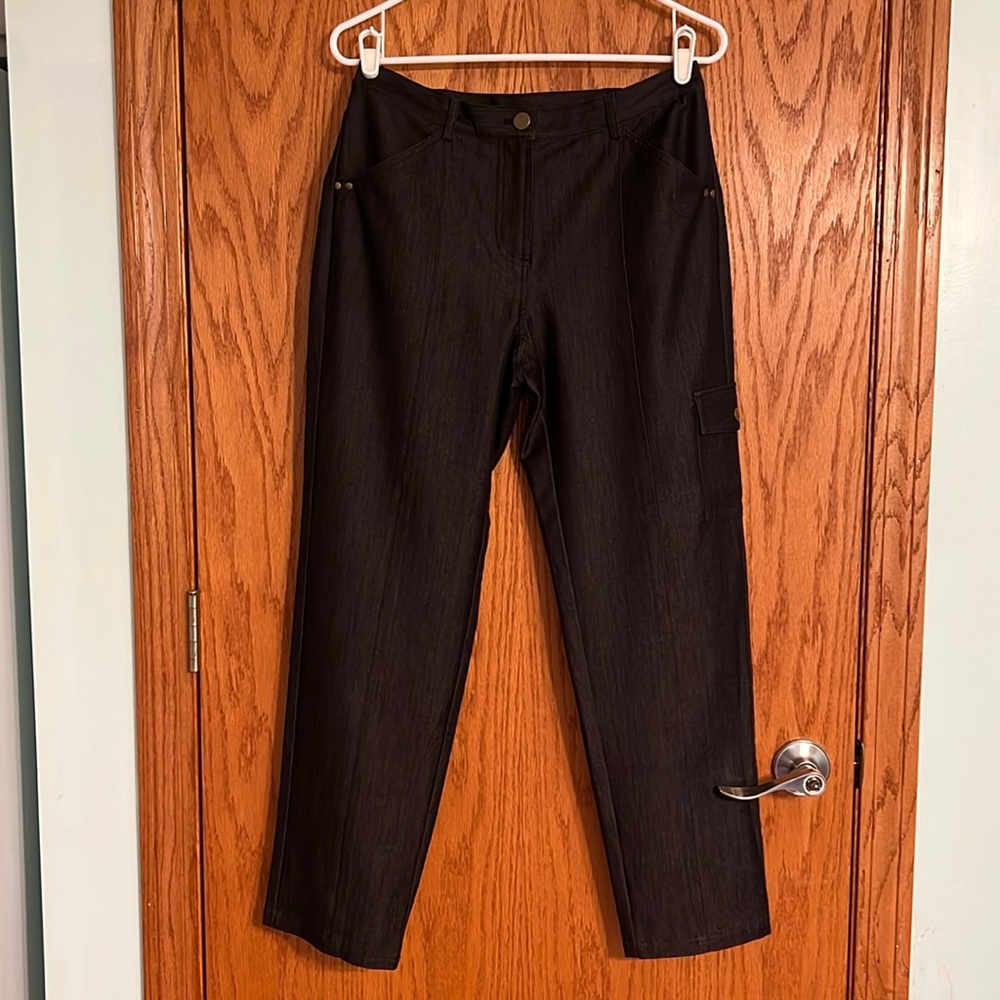 Ruby Rd. Navy Blue Pants with Pockets